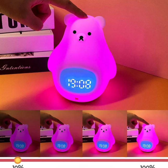 Sveglia orso con luce notturna telecomando
