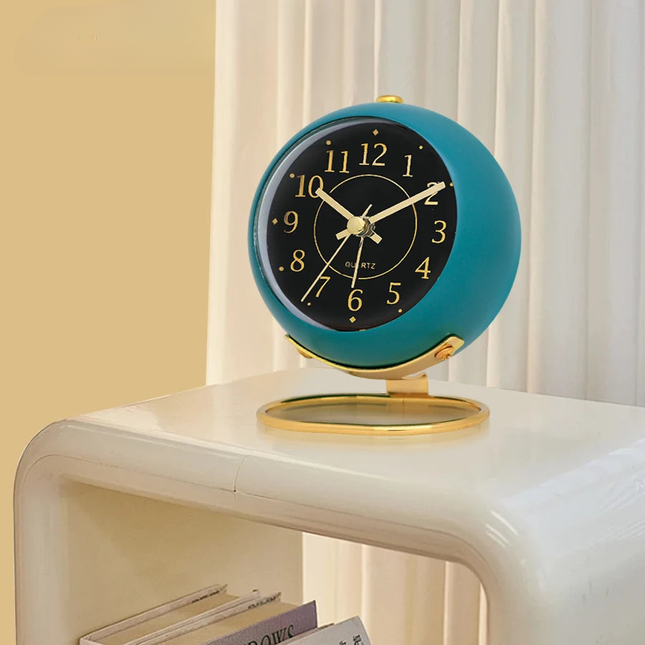 Sveglia analogica rotonda di design