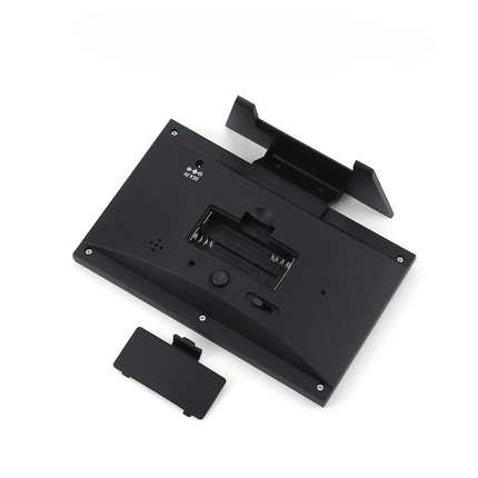 Sveglia digitale con calendario e temperatura