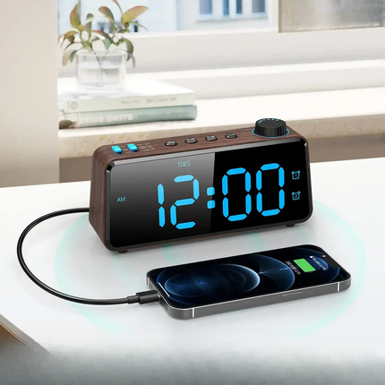 Radiosveglia digitale con alimentazione a rete