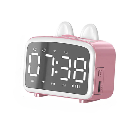 Sveglia coniglietto digitale con termometro
