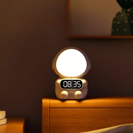 Sveglia astronauta per bambini con luce