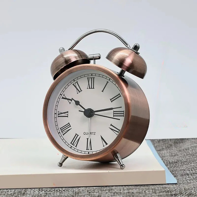 Sveglia vintage design con motivo floreale