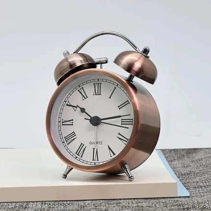 Sveglia vintage design con motivo floreale