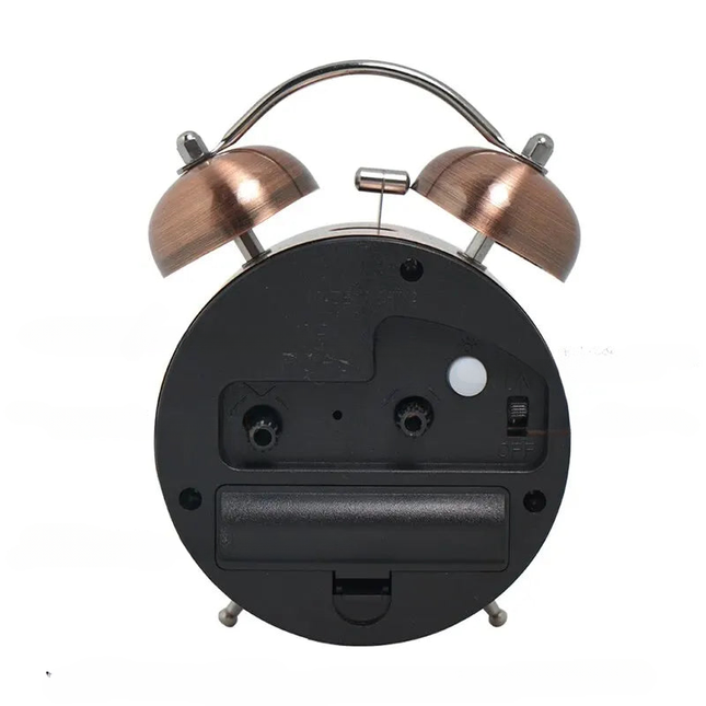 Sveglia vintage design con motivo floreale