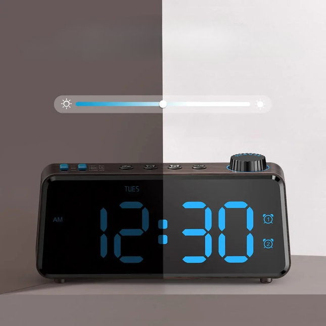 Radiosveglia digitale con alimentazione a rete