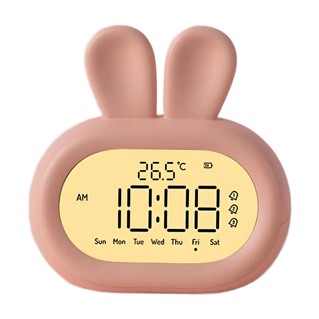 Sveglia coniglio con luce notturna