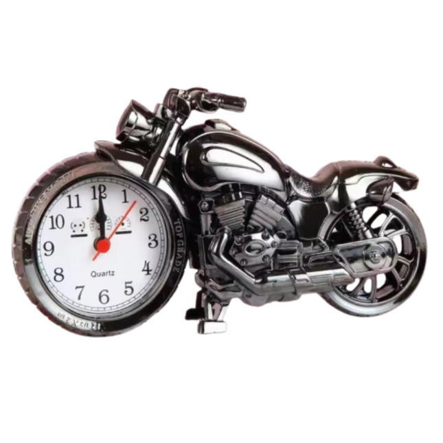 Sveglia vintage da tavolo a moto