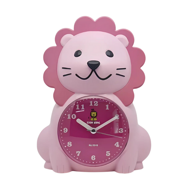 Sveglia per bambini analogica a leone