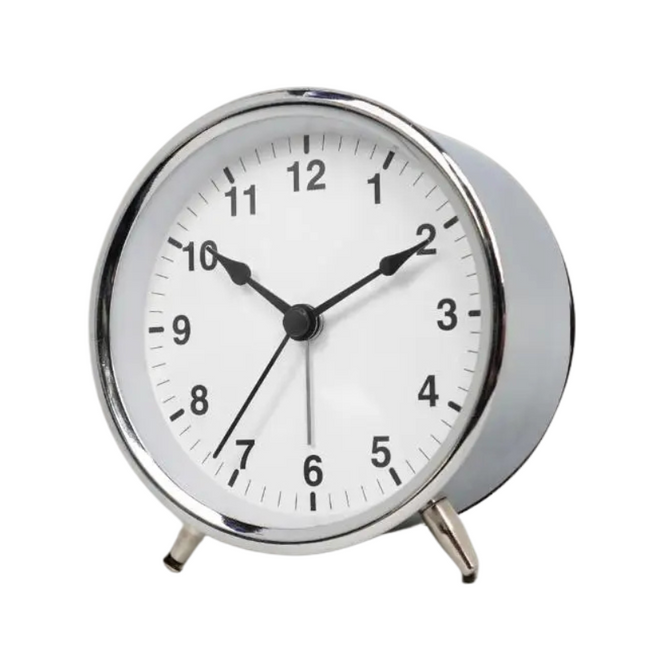 Piccola sveglia a lancette silenziosa