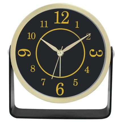 Sveglia di design a batteria rotonda