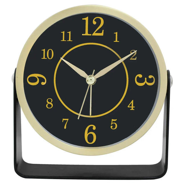 Sveglia di design a batteria rotonda