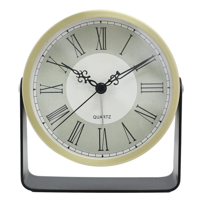 Sveglia di design a batteria rotonda