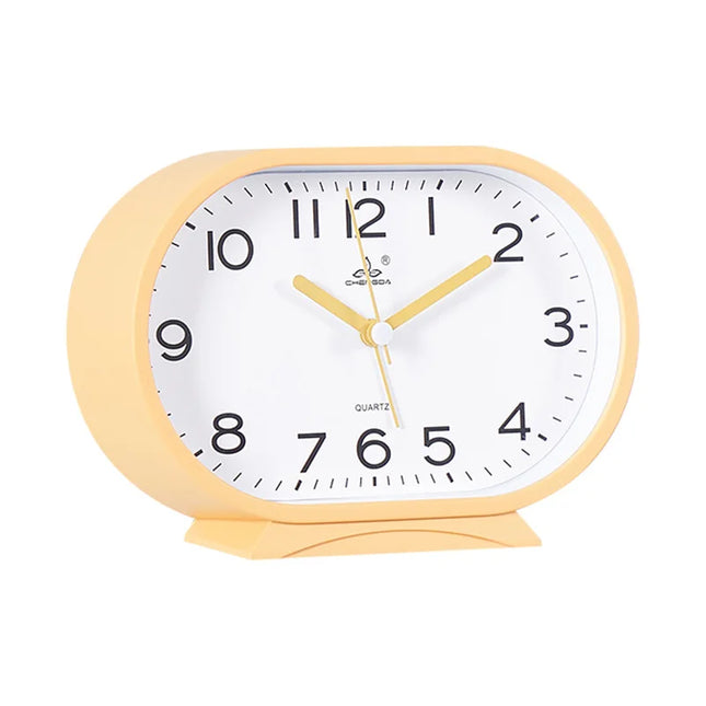 Sveglia da comodino analogica forma ovale
