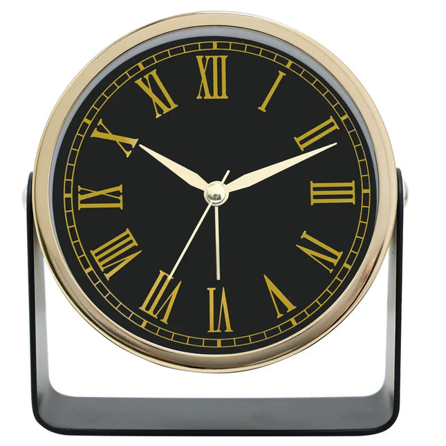 Sveglia di design a batteria rotonda