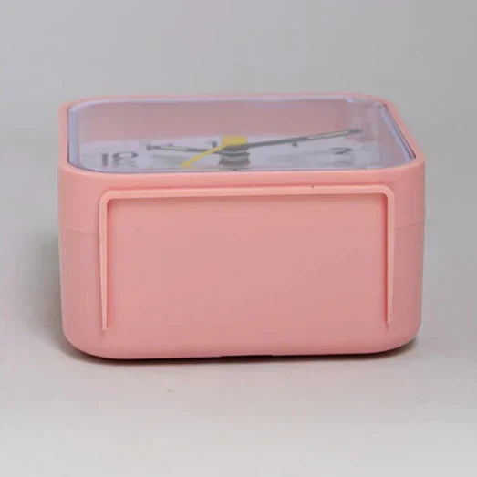 Sveglia analogica rosa per bambina
