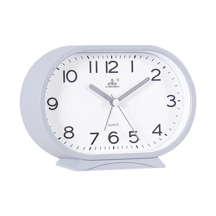 Sveglia da comodino analogica forma ovale