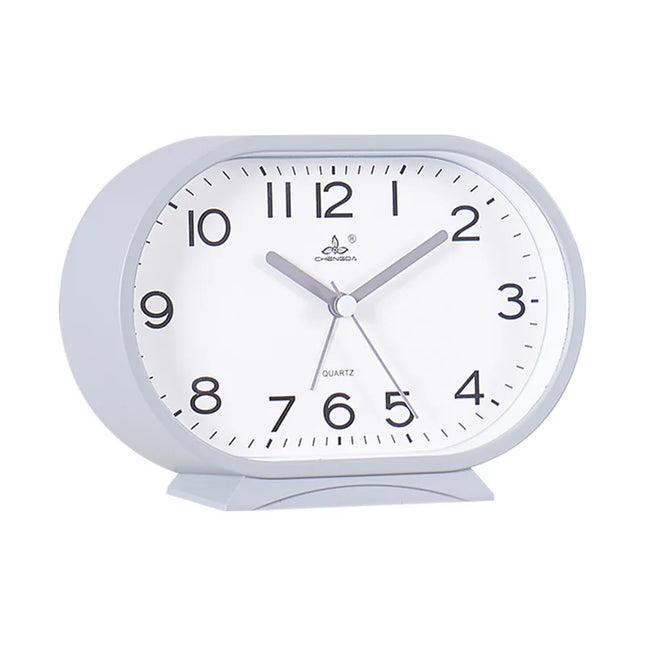 Sveglia da comodino analogica forma ovale