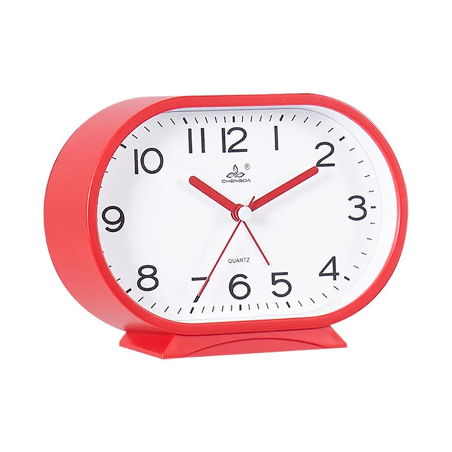 Sveglia da comodino analogica forma ovale