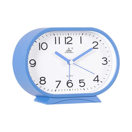 Sveglia da comodino analogica forma ovale