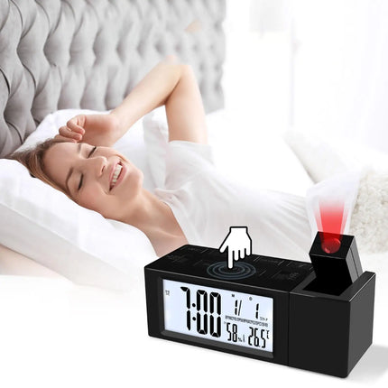 Sveglia digitale con proiettore soffitto