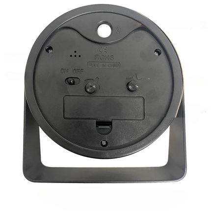 Sveglia di design a batteria rotonda