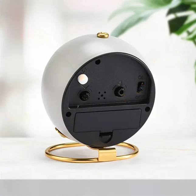 Sveglia analogica rotonda di design