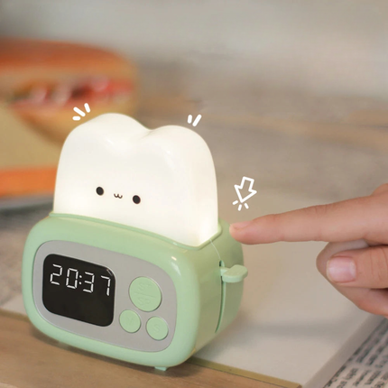 Sveglia per bambina con luce notturna