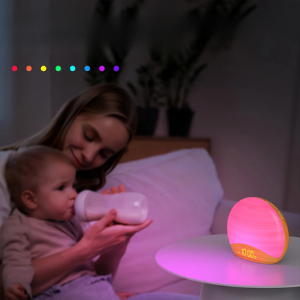 Sveglia luminosa con suoni della natura