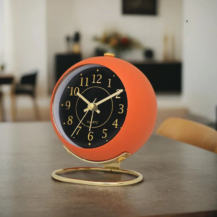 Sveglia analogica rotonda di design
