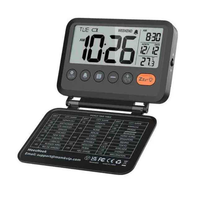 Mini sveglia da viaggio digitale