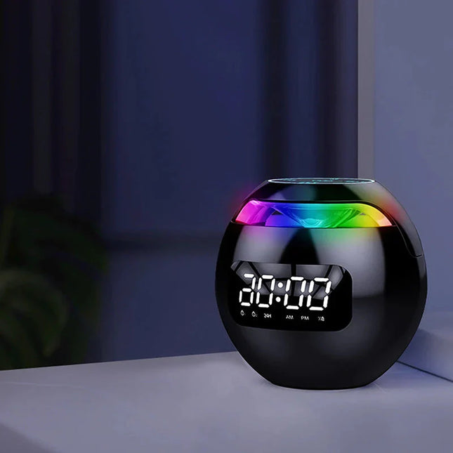 Radiosveglia Bluetooth con luce notturna RGB