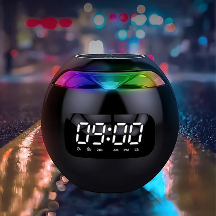 Radiosveglia Bluetooth con luce notturna RGB