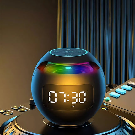 Radiosveglia Bluetooth con luce notturna RGB