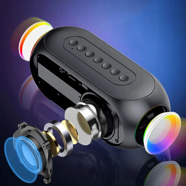 Radiosveglia digitale con cassa audio Bluetooth