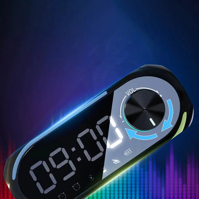 Radiosveglia digitale con cassa audio Bluetooth
