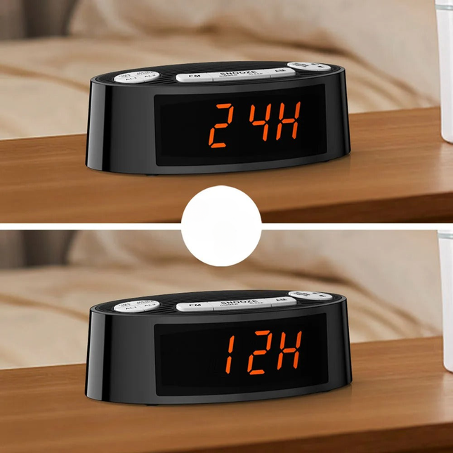 Radiosveglia digitale con grande display LED