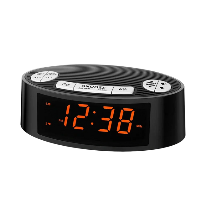 Radiosveglia digitale con grande display LED