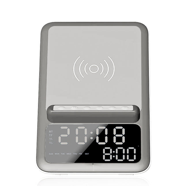 Radiosveglia con caricatore wireless a induzione