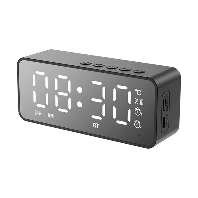 Radiosveglia Bluetooth ricaricabile con USB