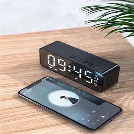 Radiosveglia Bluetooth ricaricabile con USB