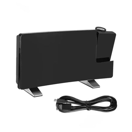 Radiosveglia con proiettore display blu