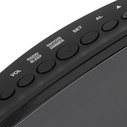 Radiosveglia con proiettore display blu