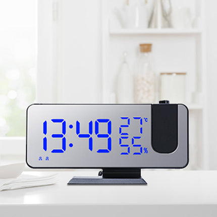 Radiosveglia design con proiettore e schermo