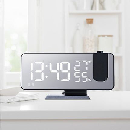 Radiosveglia proiettore con termometro digitale