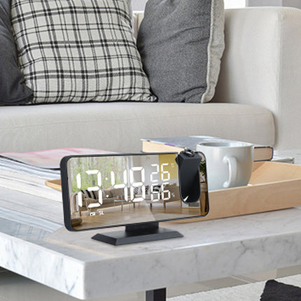 Radiosveglia proiettore con termometro digitale