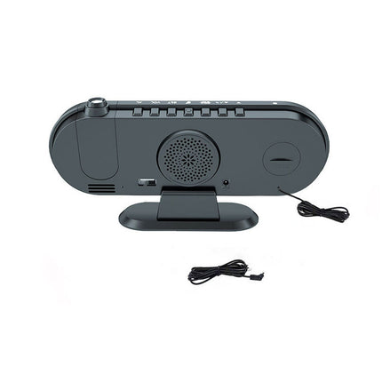 Radiosveglia a specchio con proiettore