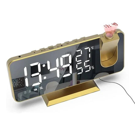 Radiosveglia con proiettore design moderno