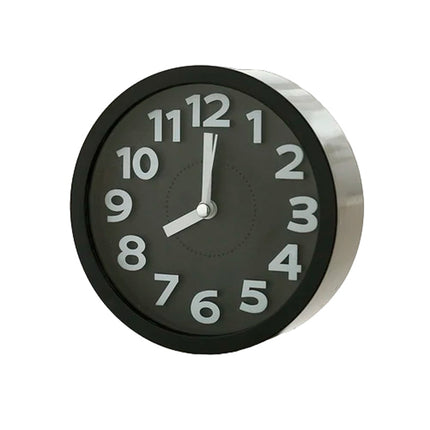 Sveglia analogica rotonda a batteria