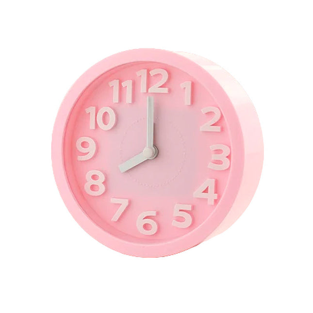 Sveglia analogica rotonda a batteria